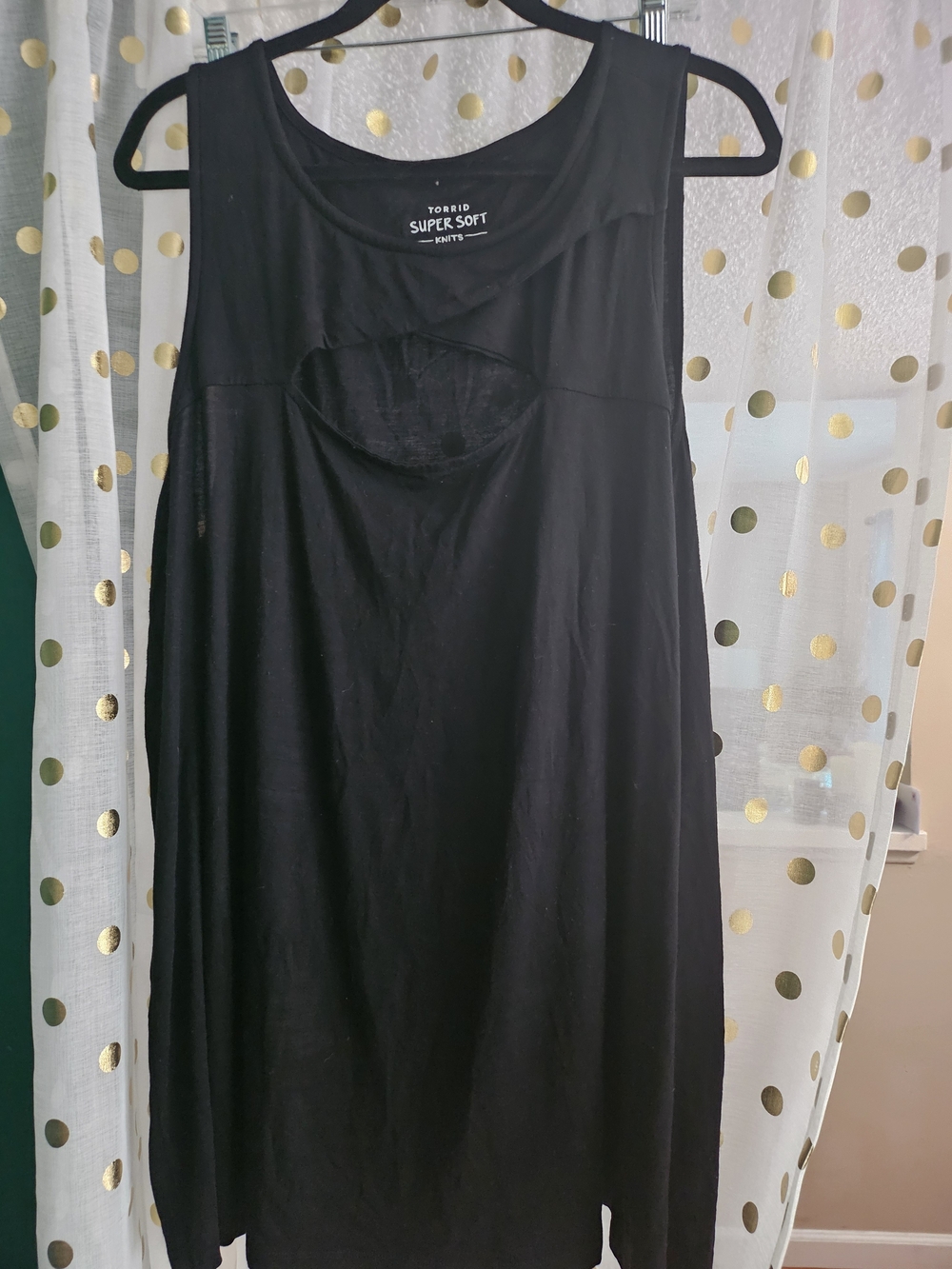 torrid Black Super Soft Knit Sleeveless Tank